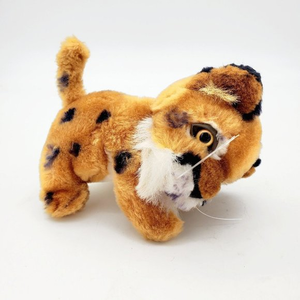 Jaguar Plush CUB Baby Stuffed Animal  Cat Small Realistic Leppard Little 6" Cute